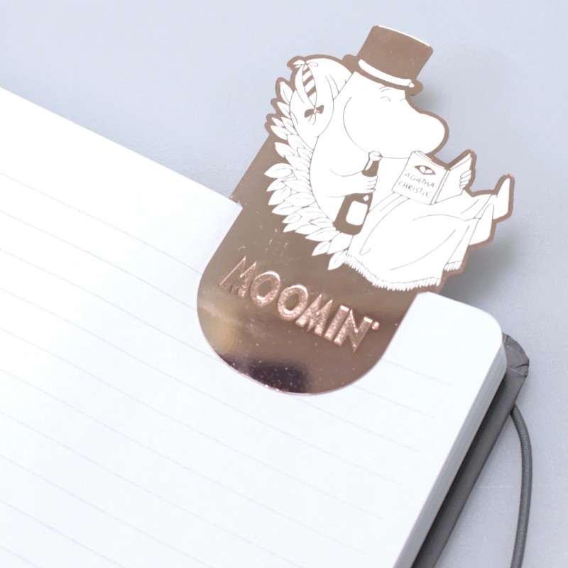Bookmark Metal  - Moomin Papa