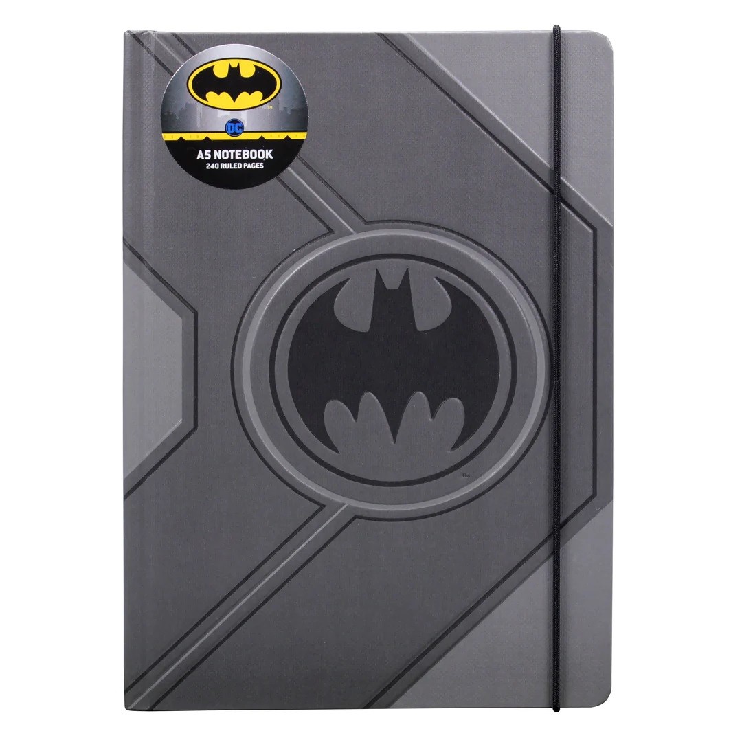 A5 Notebook - Batman (Black logo) | PAN Vision