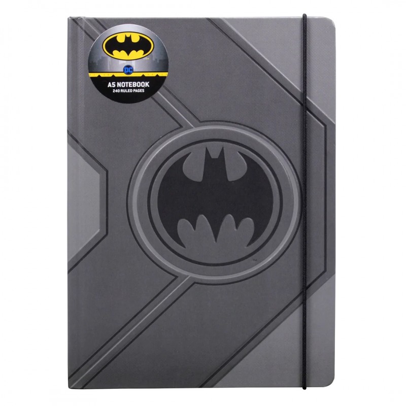 A5 Notebook - Batman (Black logo)