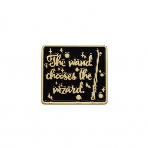 Pin Badge Enamel - Harry Potter (Wand chooses the Wizard)