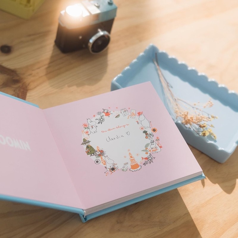 MOOMIN PHOTO ALBUM 16X16CM 24 SELF-ADHESIVE PAGES