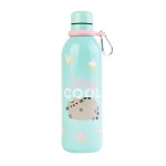 PUSHEEN FOODIE HOT&amp;COLD 500ML METAL BOTTLE