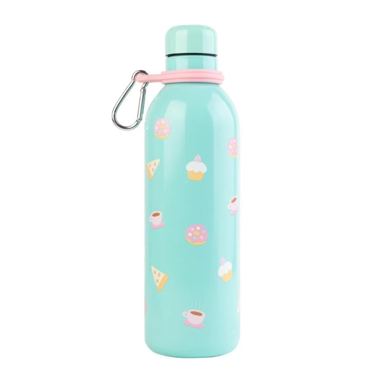 PUSHEEN FOODIE HOT&amp;COLD 500ML METAL BOTTLE