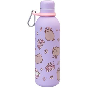 PUSHEEN MOMENTS HOT &amp; COLD 500 ML METAL BOTTLE