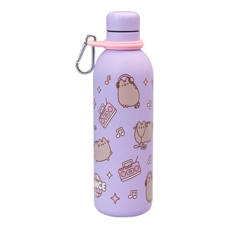 PUSHEEN MOMENTS HOT &amp; COLD 500 ML METAL BOTTLE
