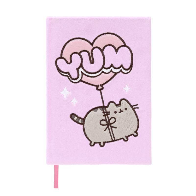 Pusheen Moments Premium A5 Plush Cover Notebook