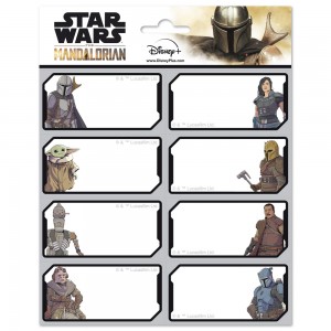 SELF-ADHESIVE LABELS THE MANDALORIAN