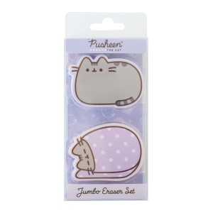 PUSHEEN MOMENTS JUMBO ERASERS SET