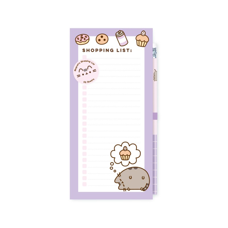 PUSHEEN MOMENTS MAGNETIC NOTEPAD