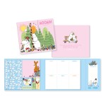 MOOMIN WEEKLY PLANNER WITH ADHESIVE NOTES