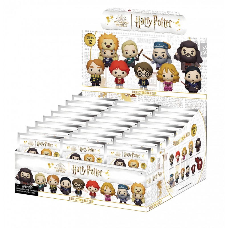 CDU 3D Foam Bag clips display (24 pcs) Harry Potter