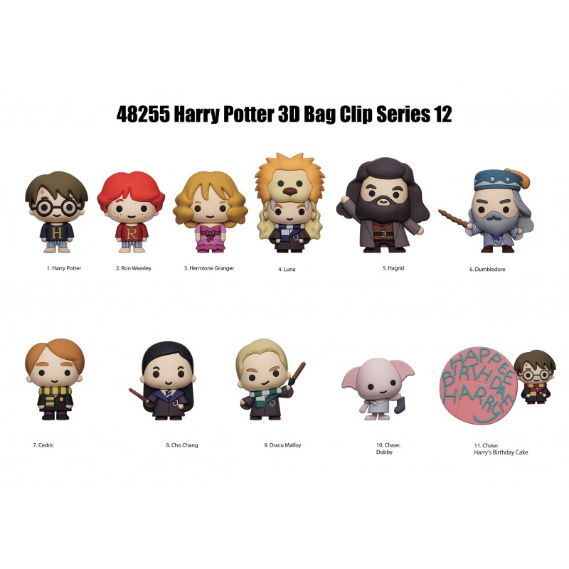 CDU 3D Foam Bag clips display (24 pcs) Harry Potter