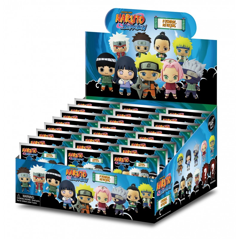CDU 3D Foam Bag clips display (24 pcs) Naruto