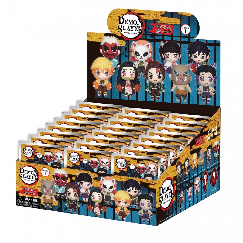 CDU 3D Foam Bag clips display (24 pcs) Demon Slayer