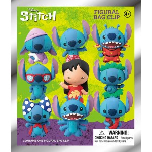 CDU 3D Foam Bag clips display (24 pcs) Disney Stitch