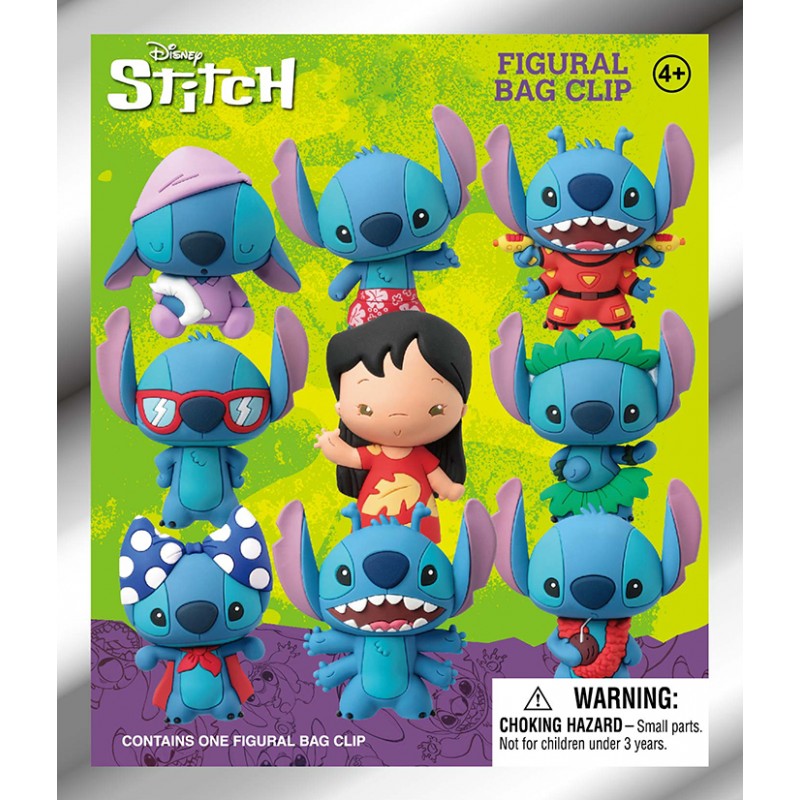 CDU 3D Foam Bag clips display (24 pcs) Disney Stitch