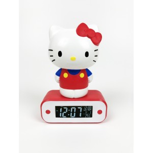 Alarm clock with light - Hello Kitty