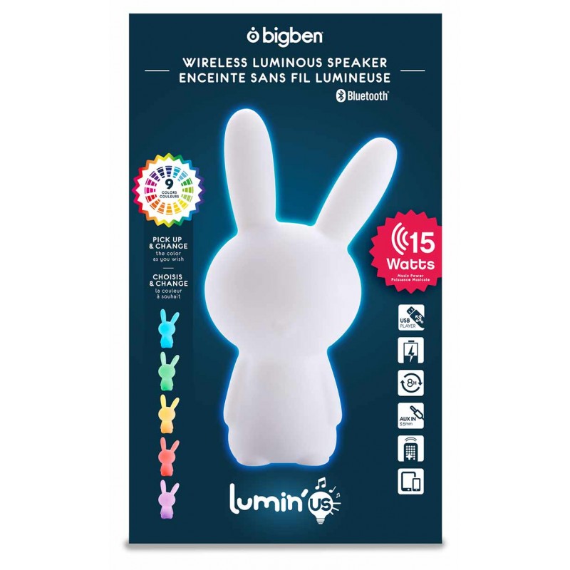 Luminus Rabbit Bluetooth Light Speaker PAN Vision