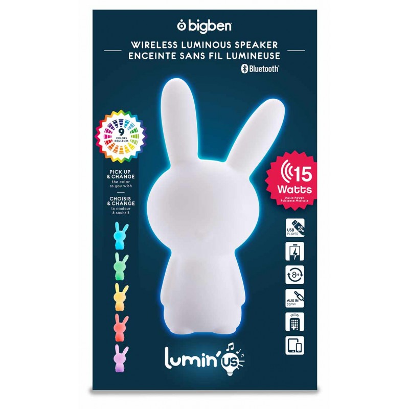 Luminus Rabbit Bluetooth Light Speaker