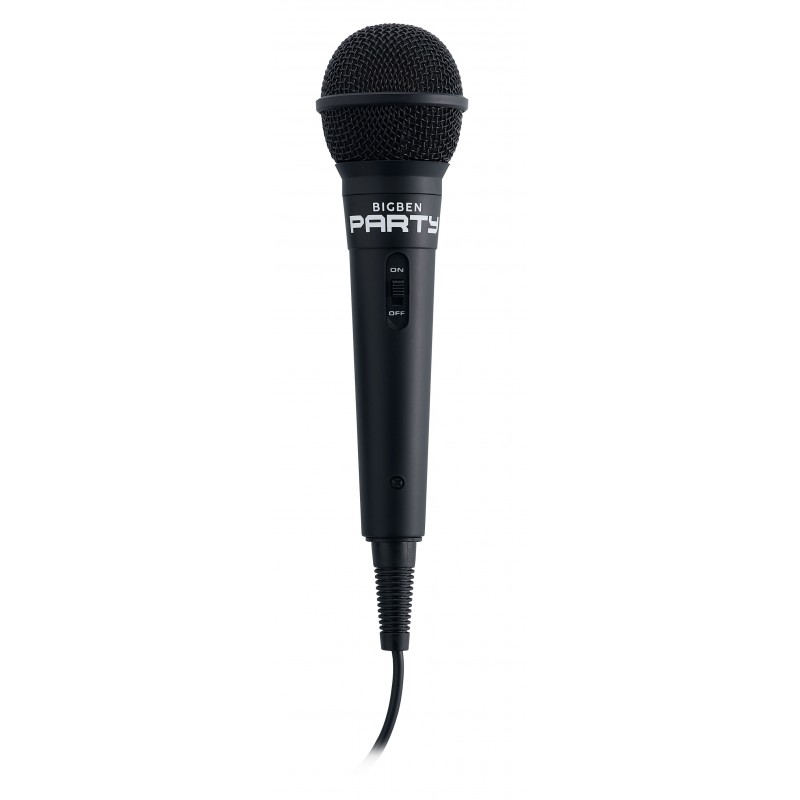 Party Speaker inc Microphone - Black