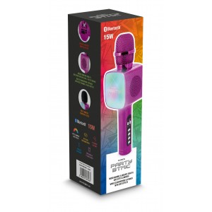 All-In-One Microphone - Bluetooth &amp; Karaoke  Pink