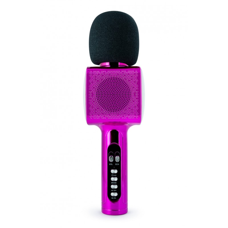 All-In-One Microphone - Bluetooth &amp; Karaoke  Pink