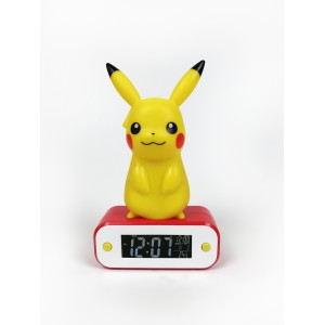 Alarm clock with light Pikachu
