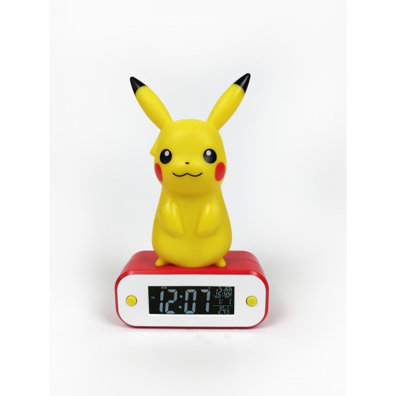 Alarm clock with light Pikachu