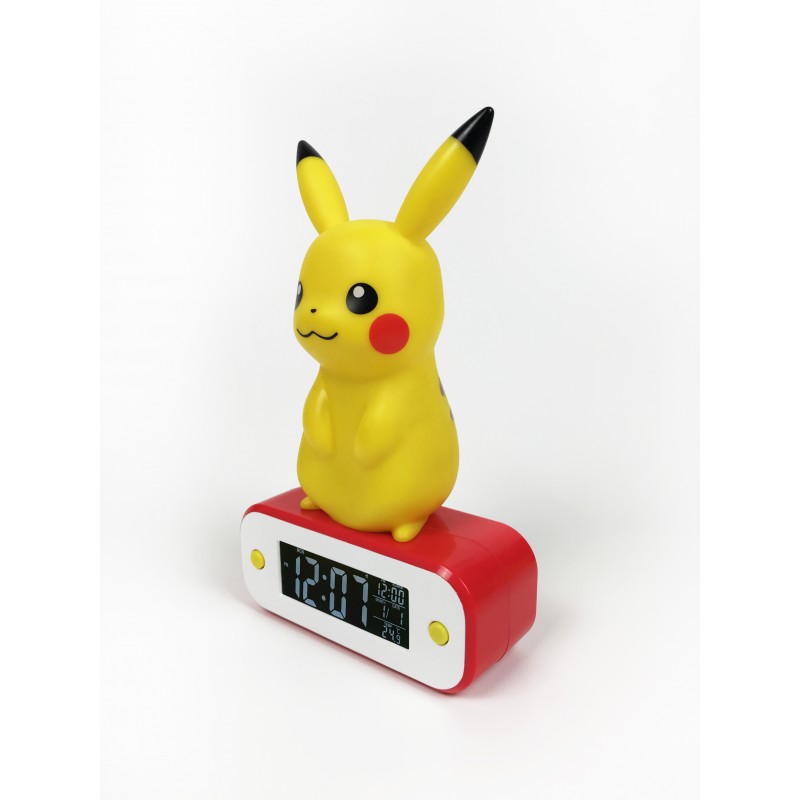 Alarm clock with light Pikachu