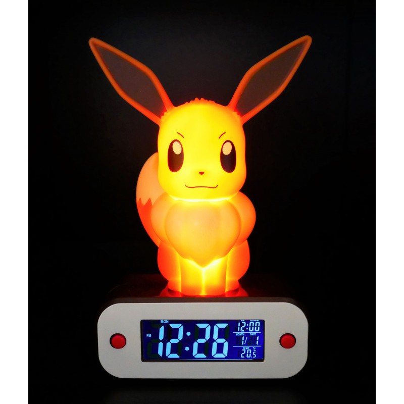 Eevee Light up Alarm clock