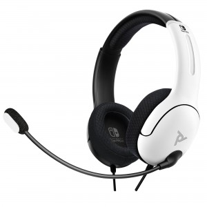 LVL40 Wired Stereo Headset -Black/White