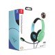 LVL40 Wired Stereo Headset - Blue/Green