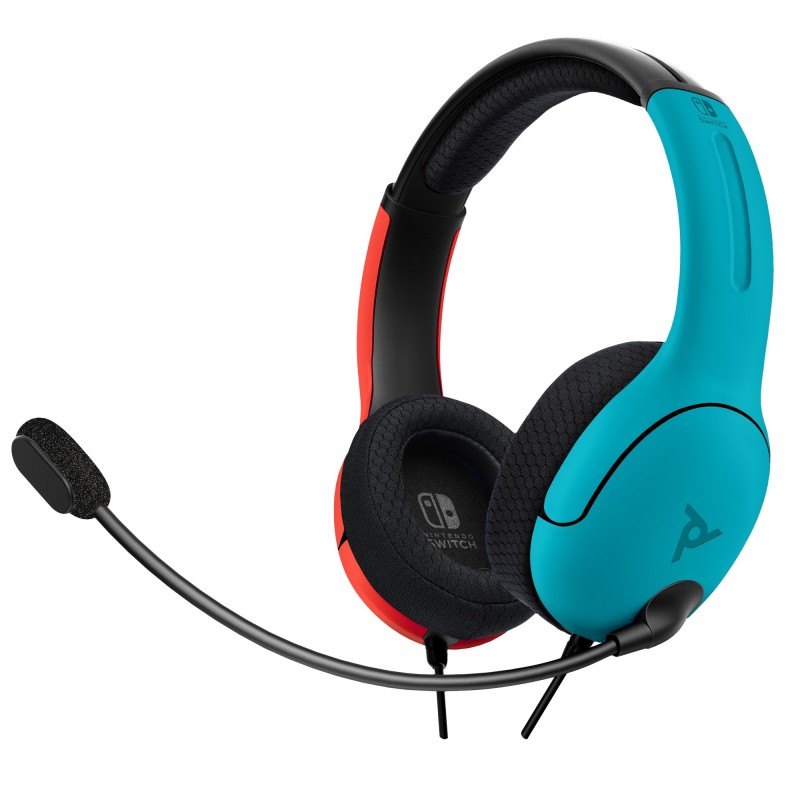 LVL40 Wired Stereo Headset -Joycon Blue/Red