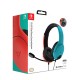 LVL40 Wired Stereo Headset -Joycon Blue/Red