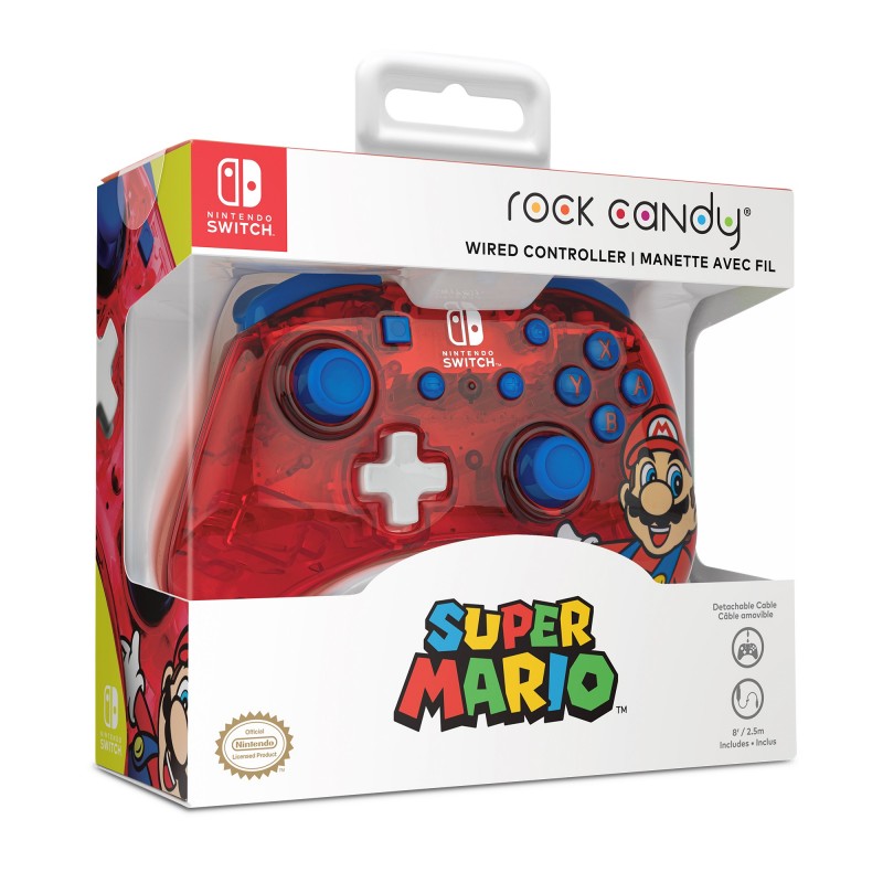 Rock Candy Wired Controller - Mario