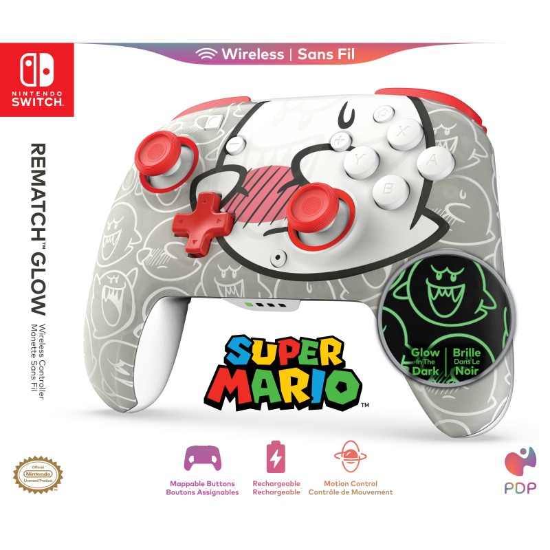 PDP Rematch Wireless Controller GID - Boo Hoo w motion