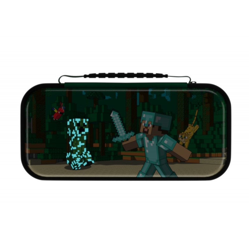 Travel Case Plus GLOW - MINECRAFT FOREST BATTLE