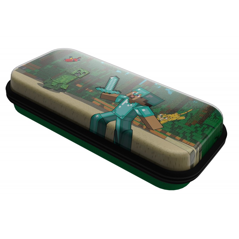 Travel Case Plus GLOW - MINECRAFT FOREST BATTLE