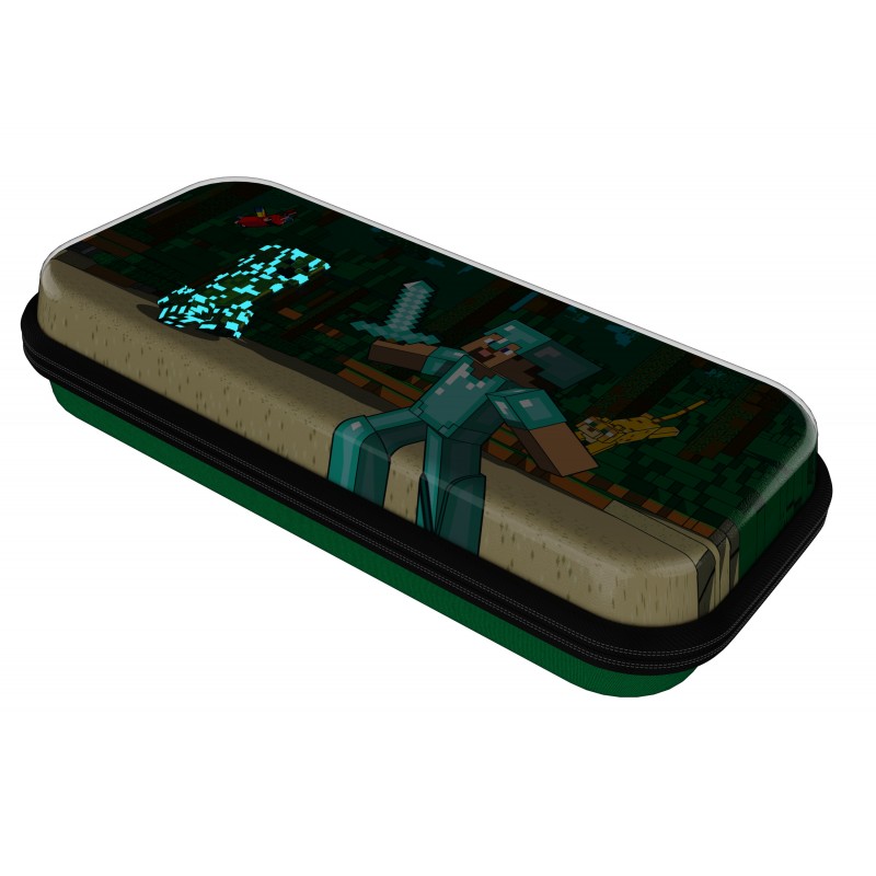 Travel Case Plus GLOW - MINECRAFT FOREST BATTLE