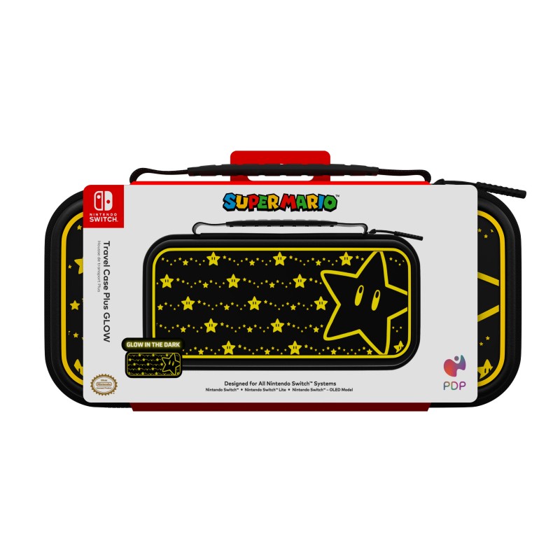 Travel Case Plus GLOW - Mario Stars