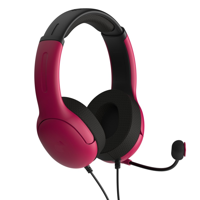 PDP Airlite Wired Headset  - Crimson Red