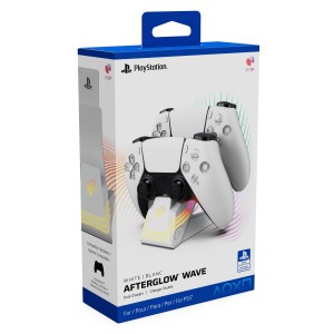 PDP Afterglow Wave - Dual Charger White