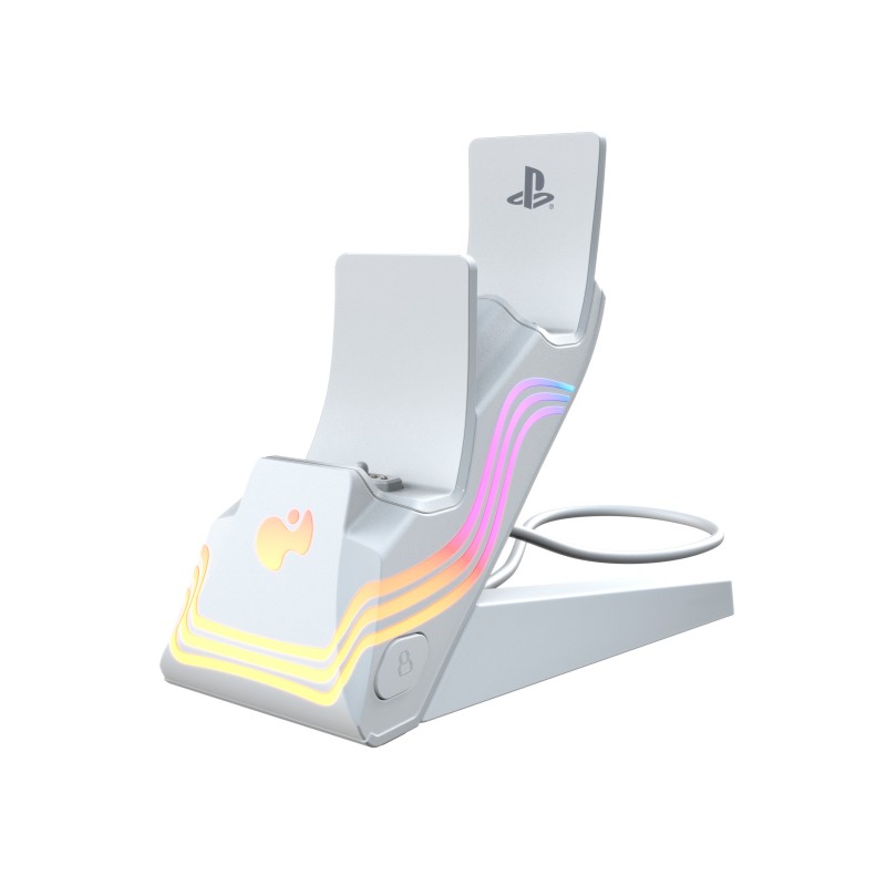 PDP Afterglow Wave - Dual Charger White