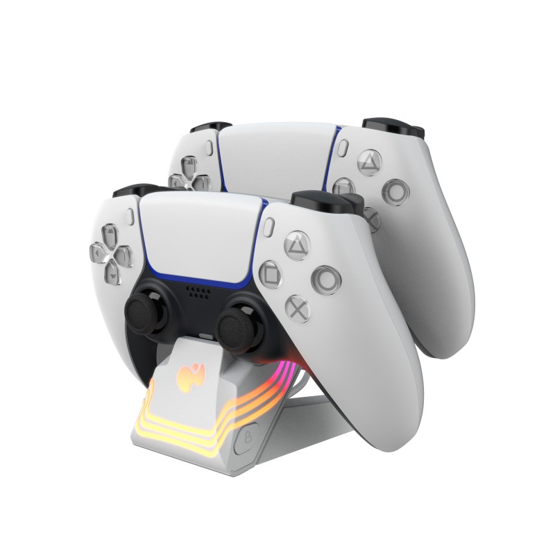 PDP Afterglow Wave - Dual Charger White