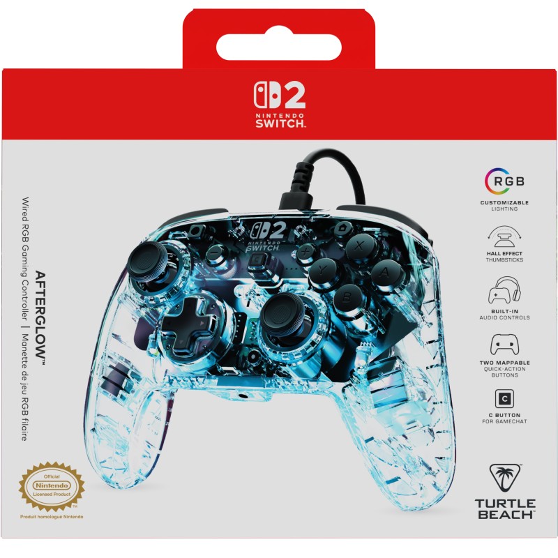 Turtle Beach Afterglow Wired RGB - Clear