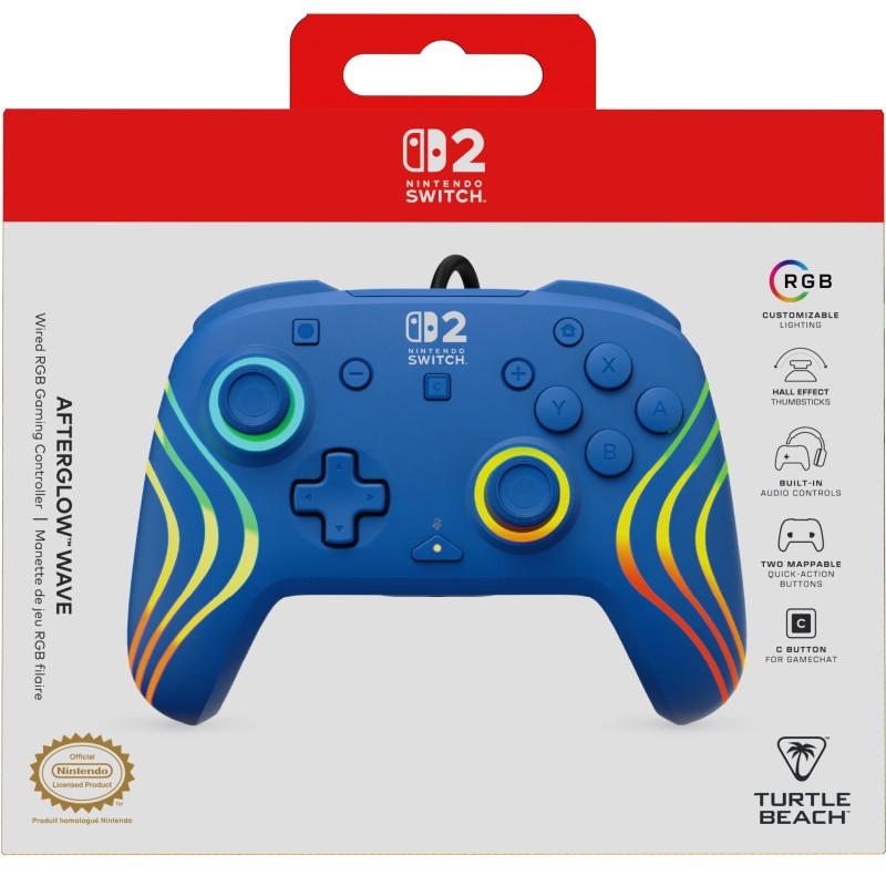 Turtle Beach Afterglow Wave Wired - Blue