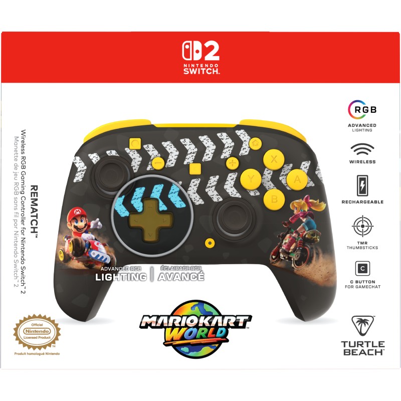 Turtle Beach Rematch Wireless RGB Mario Kart World