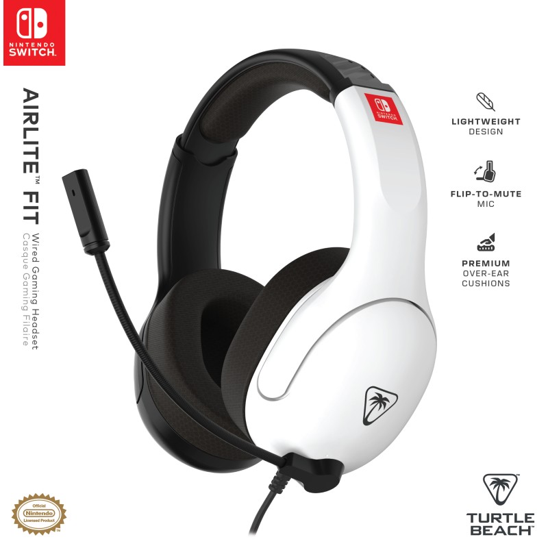 Turtle Beach Airlite Fit Headset Black &amp; White