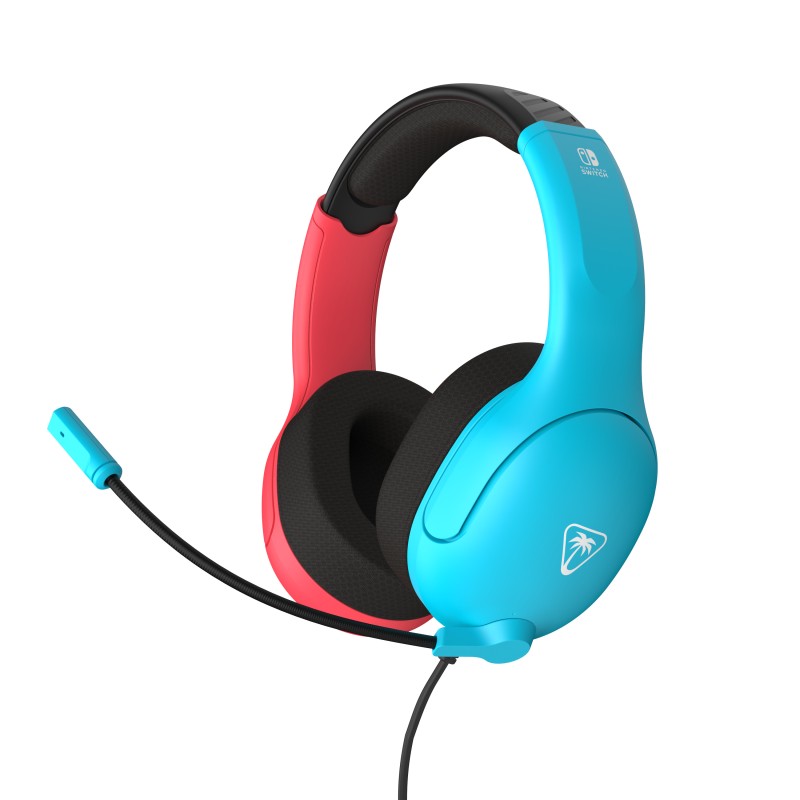 Turtle Beach Airlite Fit Headset Neon Blue &amp; Red