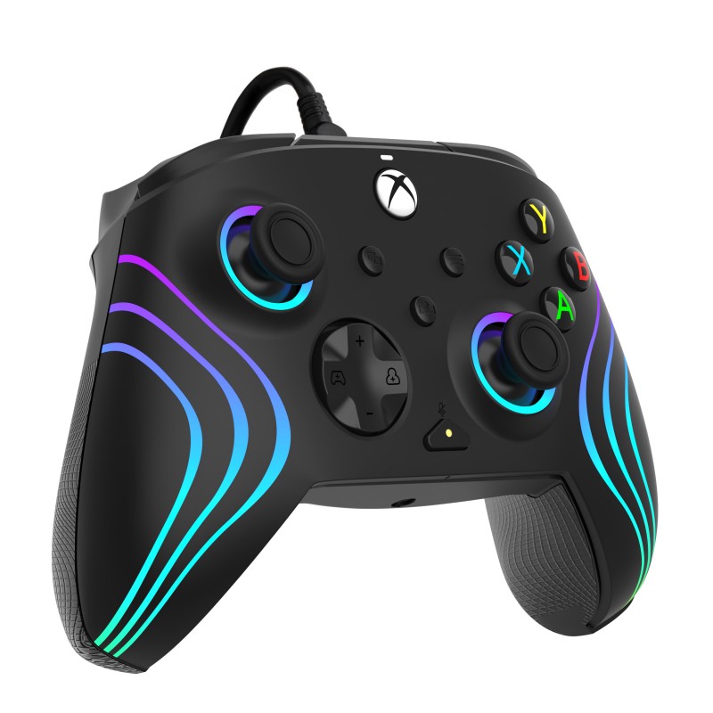 PDP Afterglow Wave Wired Controller - Black